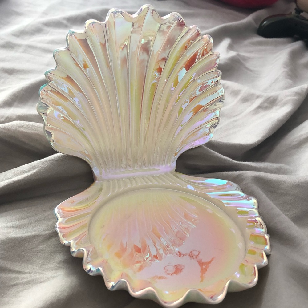 Mermaid shell bath and body works candle holder